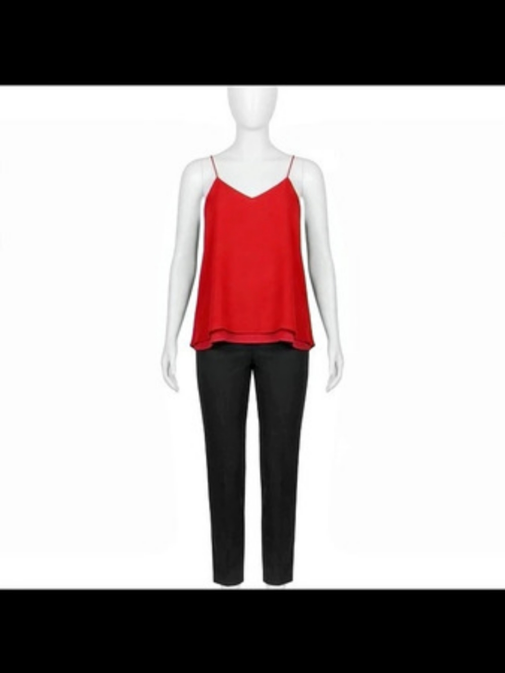 Diane von Furstenberg Red Camisole Size 6